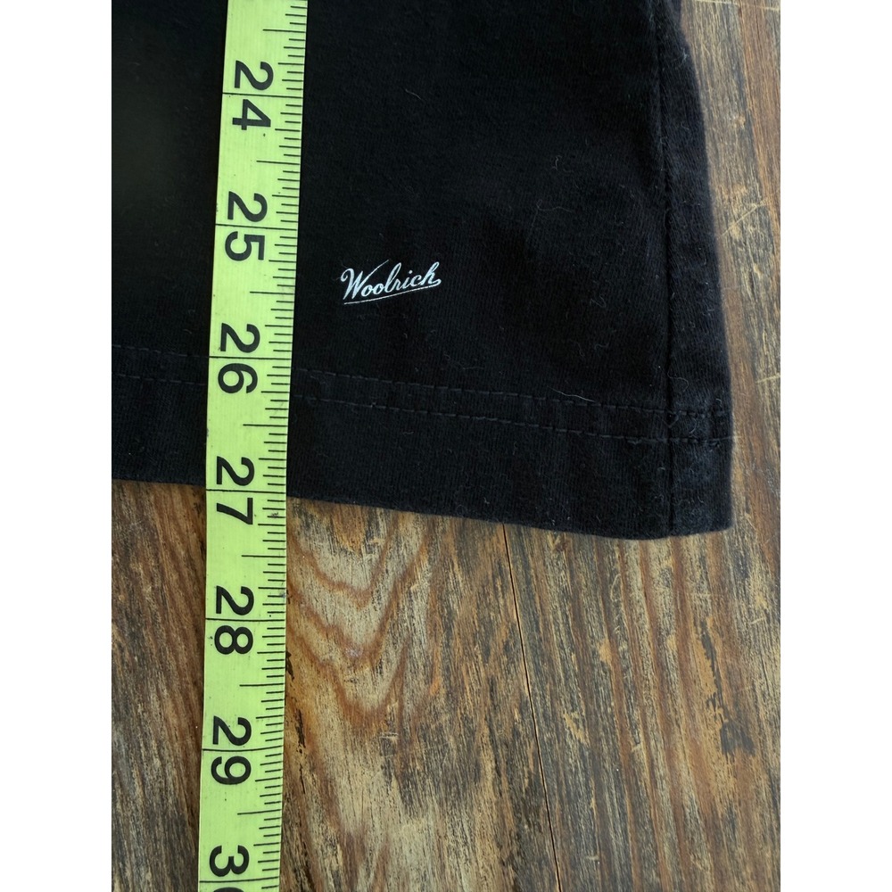 A8 Woolrich Black Sheep Embroidered Turtleneck Long Sleeve Top‎ Large 22064 - Picture 6 of 7